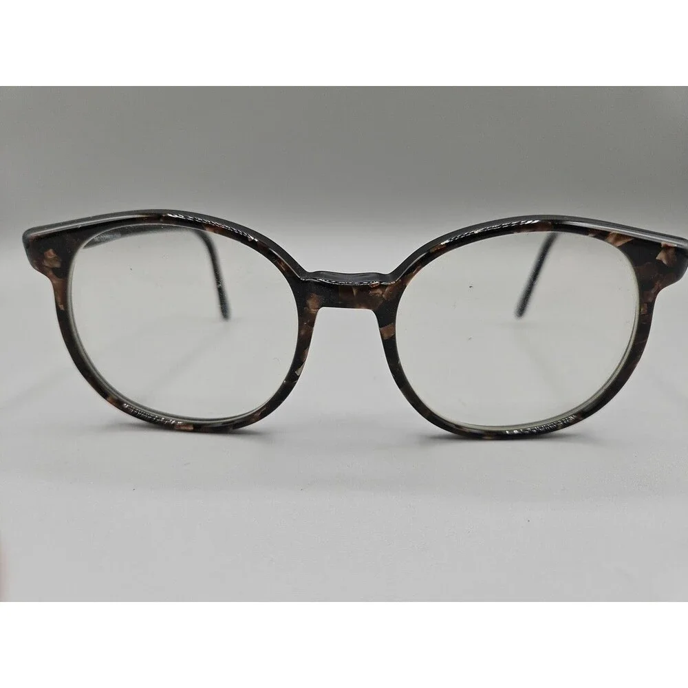 Vintage Pathway Eyeglasses Copper Chip OP-Art 140 Made In USA Frames